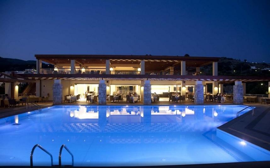 Island Blue Hotel Pefki Exterior foto