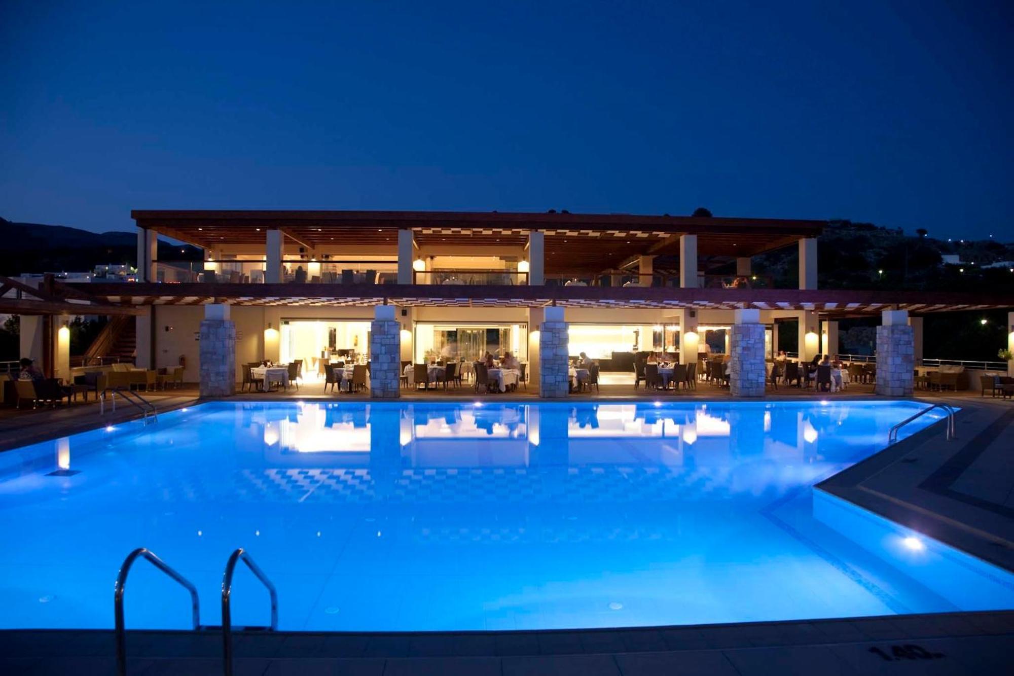Island Blue Hotel Pefki Exterior foto