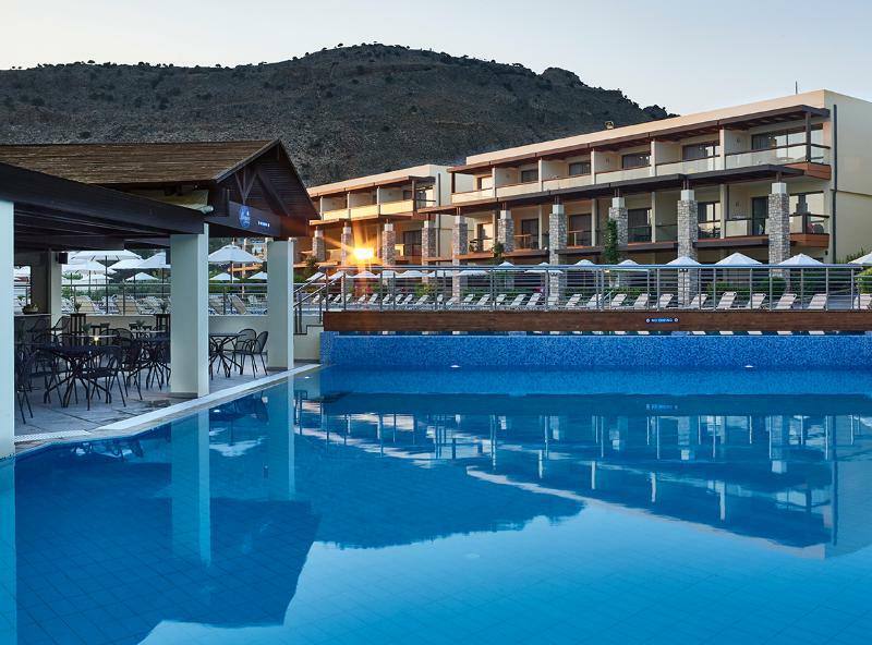 Island Blue Hotel Pefki Exterior foto